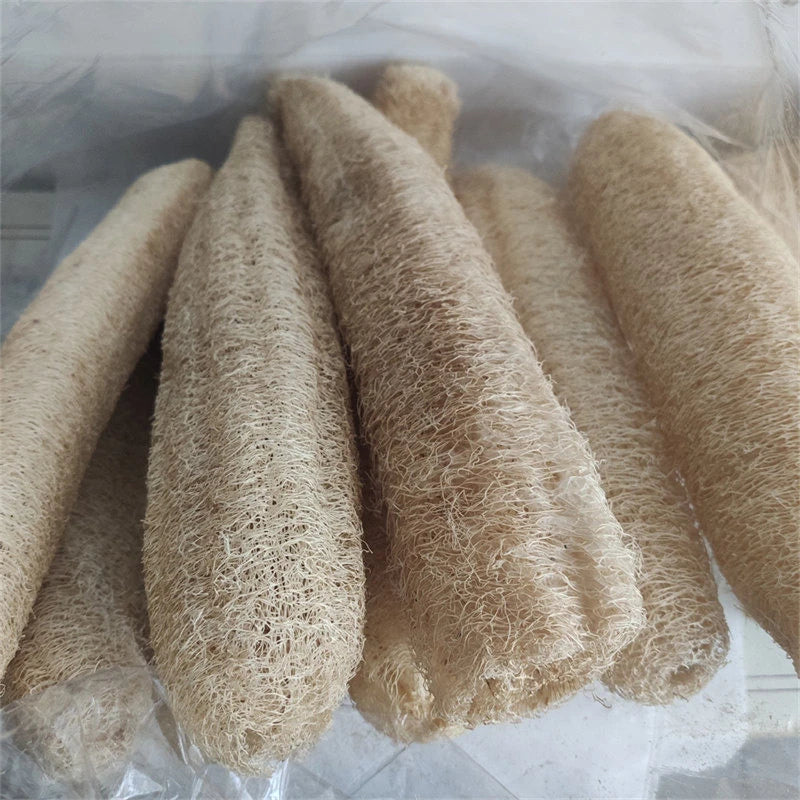 Natural and eco-friendly Cleaning Loofah Sponge Scrubber For Kitchen Bathroom Bath Shower Pot Bowl Sponge Scrubber Spa Bathroom