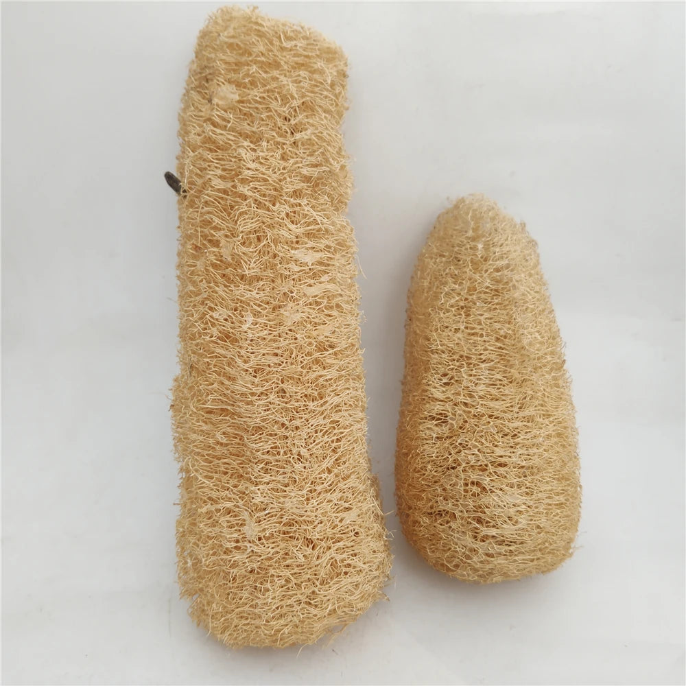 Natural and eco-friendly Cleaning Loofah Sponge Scrubber For Kitchen Bathroom Bath Shower Pot Bowl Sponge Scrubber Spa Bathroom