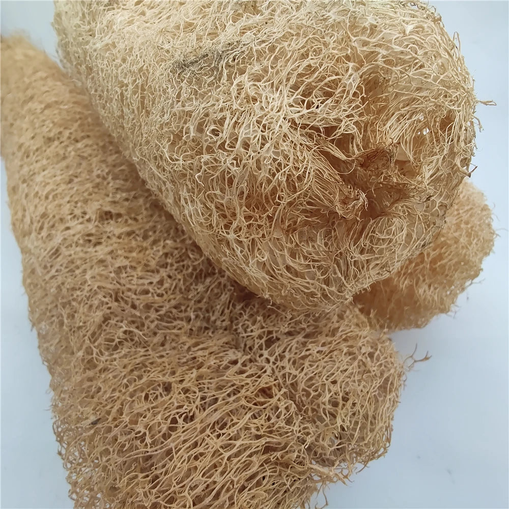 Natural and eco-friendly Cleaning Loofah Sponge Scrubber For Kitchen Bathroom Bath Shower Pot Bowl Sponge Scrubber Spa Bathroom