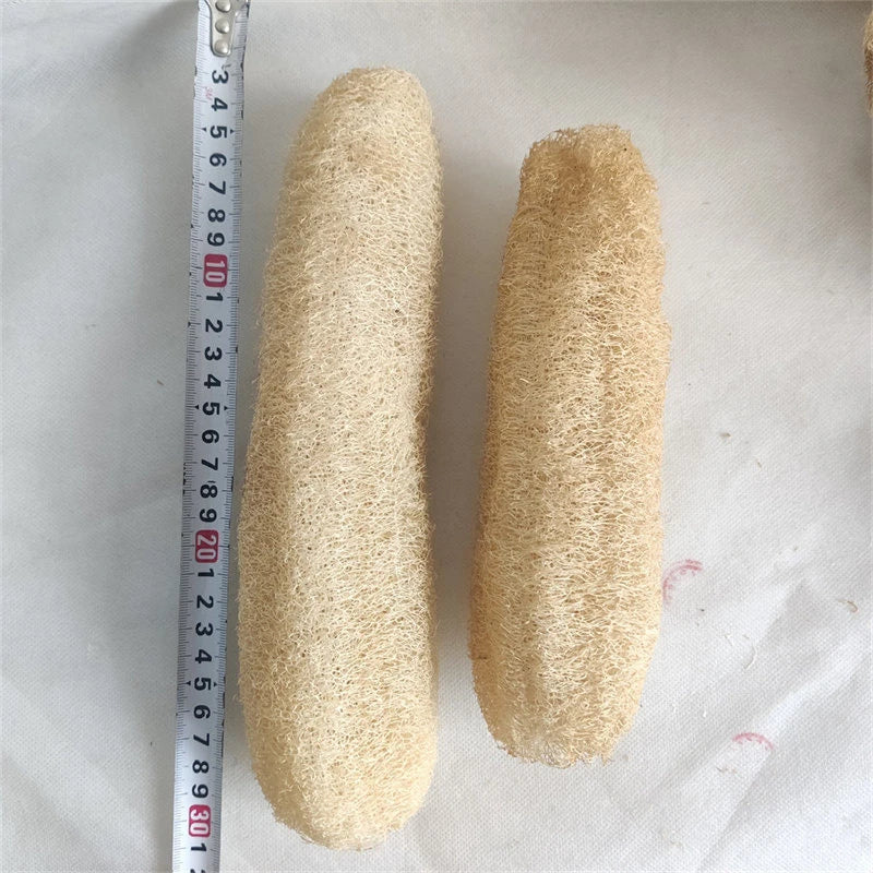 Natural and eco-friendly Cleaning Loofah Sponge Scrubber For Kitchen Bathroom Bath Shower Pot Bowl Sponge Scrubber Spa Bathroom