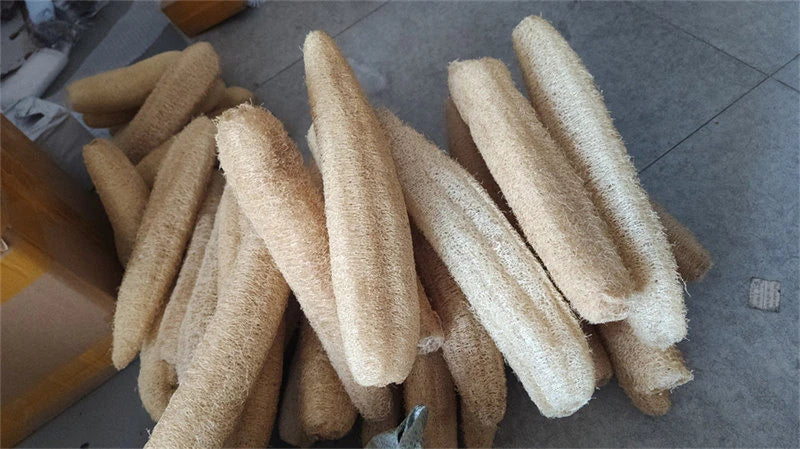 Natural and eco-friendly Cleaning Loofah Sponge Scrubber For Kitchen Bathroom Bath Shower Pot Bowl Sponge Scrubber Spa Bathroom