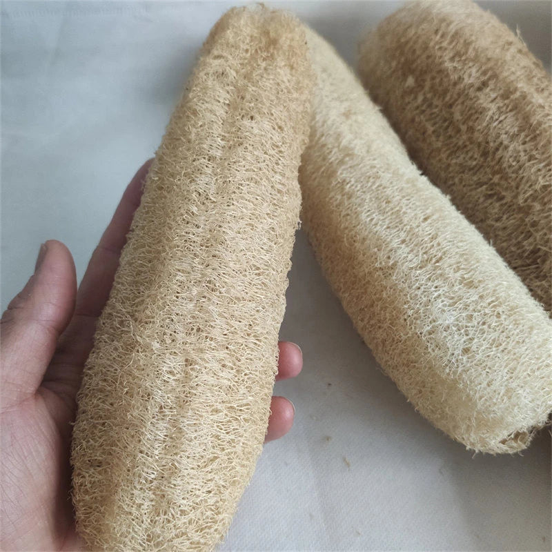 Natural and eco-friendly Cleaning Loofah Sponge Scrubber For Kitchen Bathroom Bath Shower Pot Bowl Sponge Scrubber Spa Bathroom